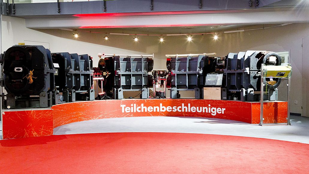 Exponat Teilchenbeschleuniger 500 MeV Elektronen-Synchrotron