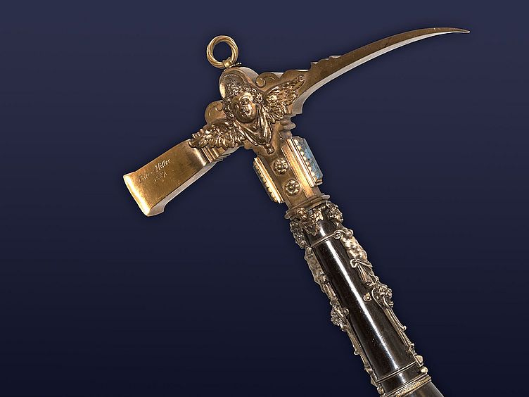 Museumsgeschichte Hammer Grundsteinlegung