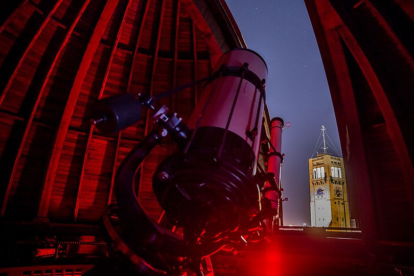 Görz-Teleskop in der Oststernwarte.