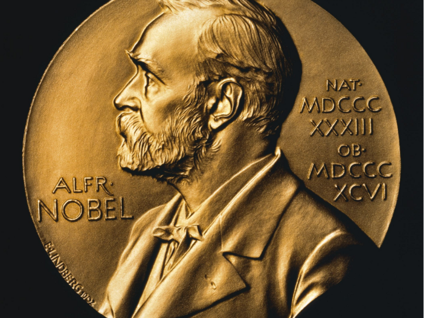 Nobelmedaille von Ferdinand Braun.