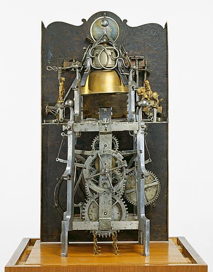 Clockwork mechanism of an art clock from 1592.