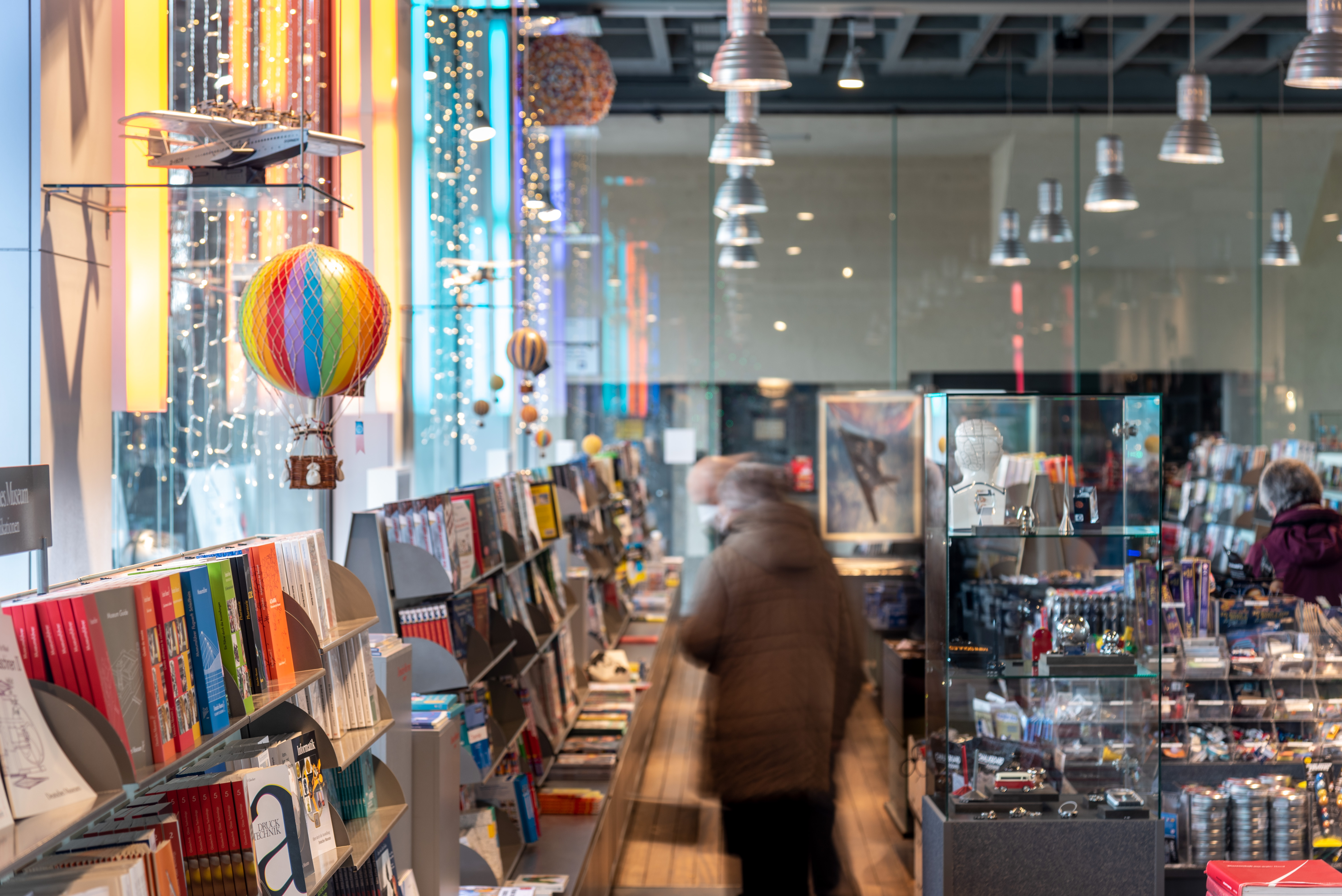 Blick in den Museumshop.