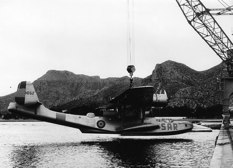 Alte Fotografie der Dornier Do 24.