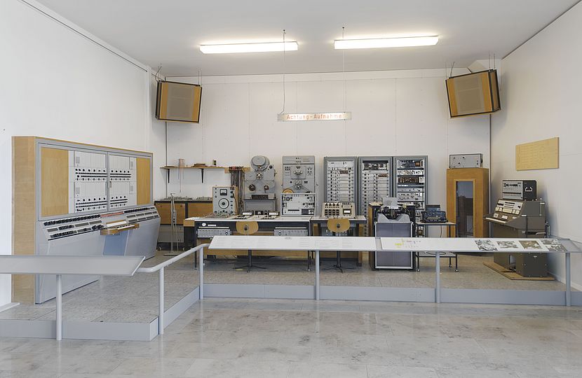 Das Siemens-Studio für elektronische Musik.