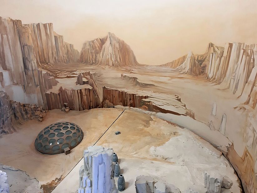 Blog DMN Marsdiorama Landschaft Marsdiorama.
