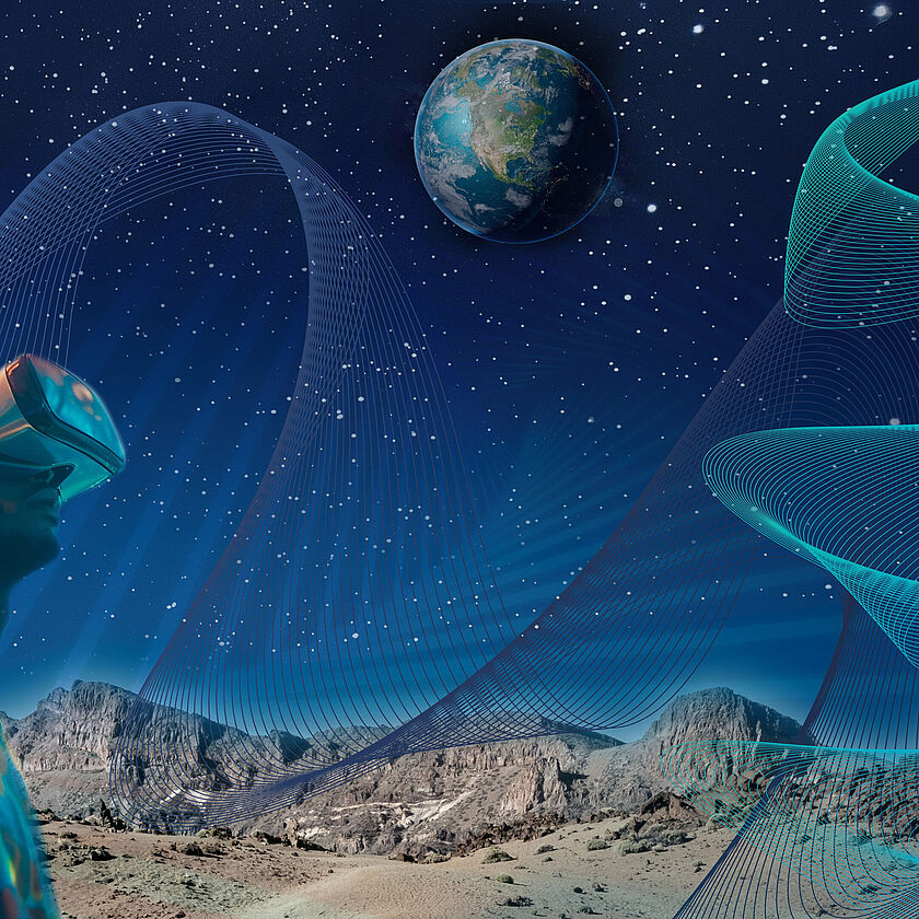 Mit VR Brille ins Metaverse