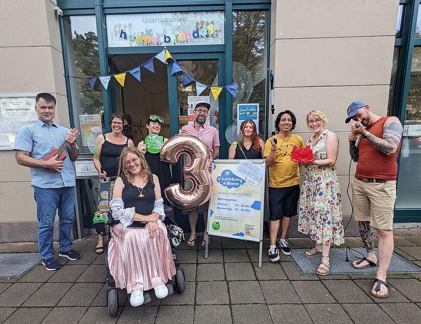 Mitglieder der Leihbar Bonn