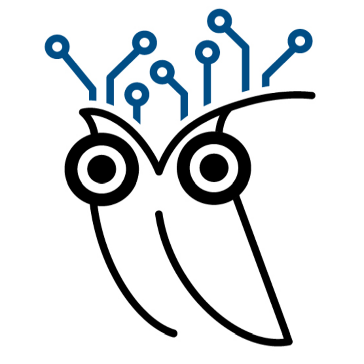 Maskottchen Eule Pfiffikus der Bildung im Deutschen Museum Bonn für Workshops rund um KI