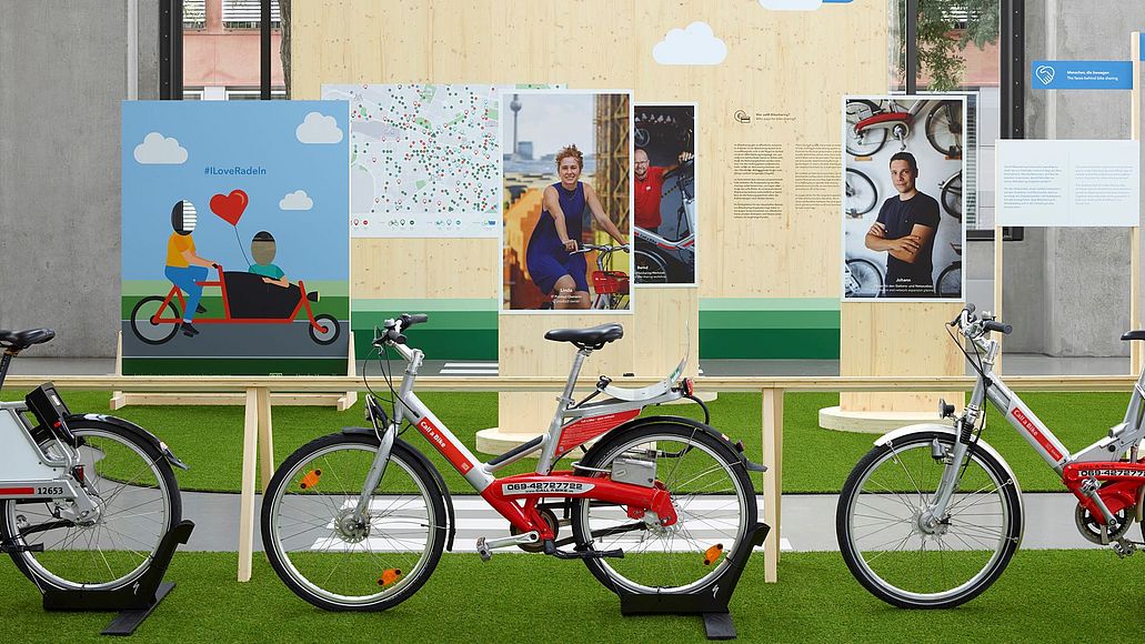 zur Sonderausstellung „Bikesharing. Das Radeln neu erfunden“.