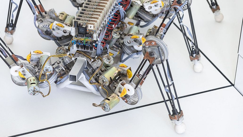 to the Robotics exhibition