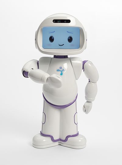 Therapieroboter QTrobot.