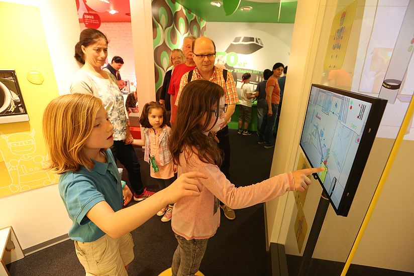 SchlauSpielhaus der Kinder- und Familienbereich im Deutschen Museum Bonn.
