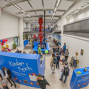 Das Kinderreich Blick in die Ausstellung Kinderreich