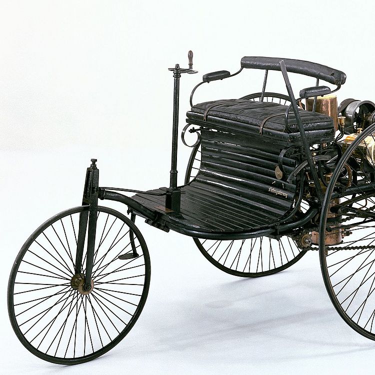 Erster Dreirad-Motorwagen von Karl Benz.