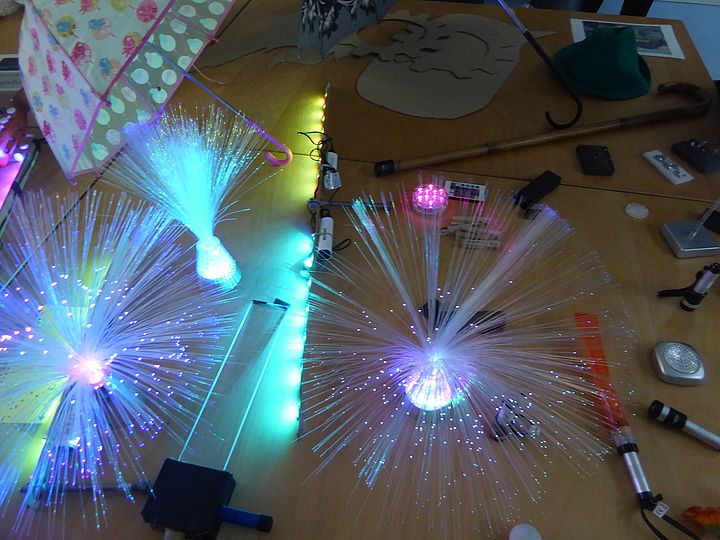 Malen mit Licht Tinkeringprojekt