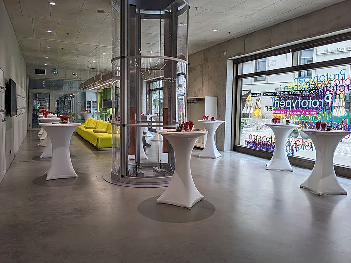 Foyer im Zukunftsmuseum Nürnberg - Eventlocation