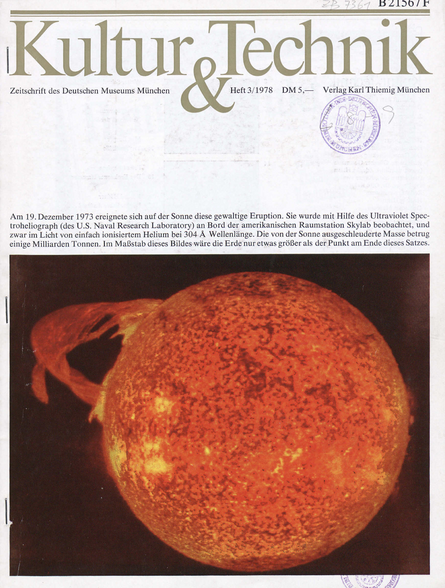 PDF Download: Kultur und Technik Heft 3, 1978
