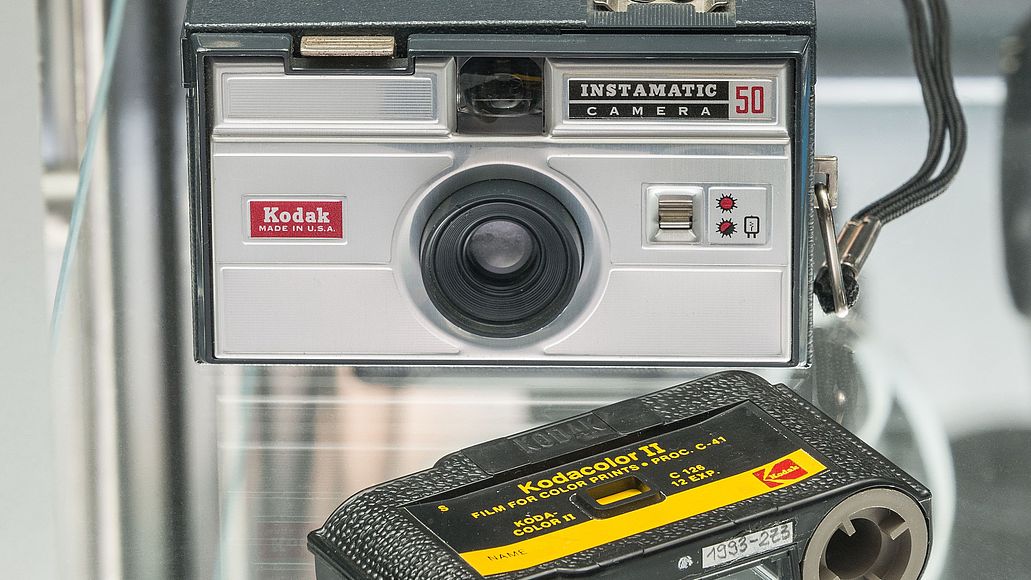 Kodak Instamatic Camera und Farbfilm
