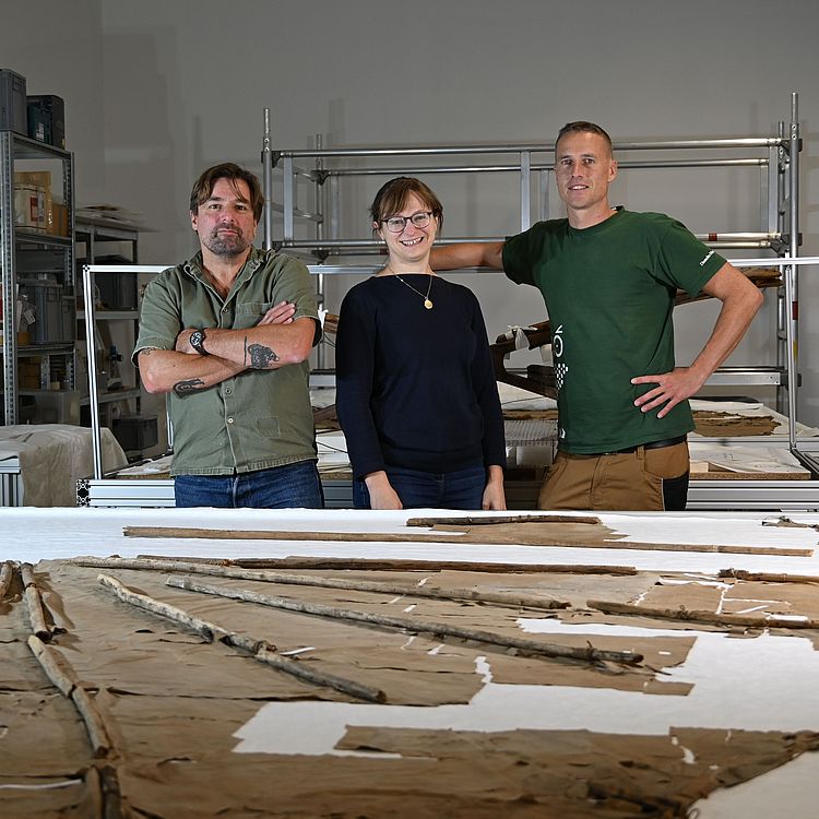 Mathias Winkler, Charlotte Holzer und Patrick Goldbach.