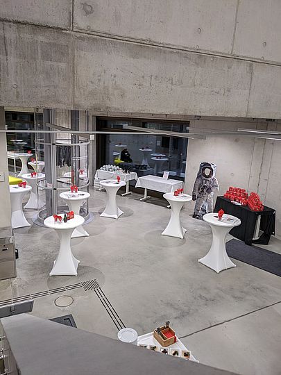 Foyer im Zukunftsmuseum Nürnberg - Eventlocation