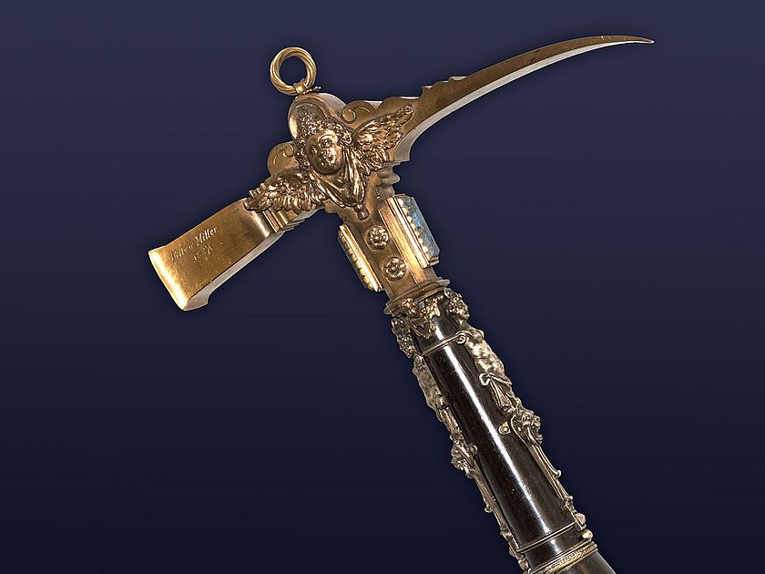 Museumsgeschichte Hammer Grundsteinlegung