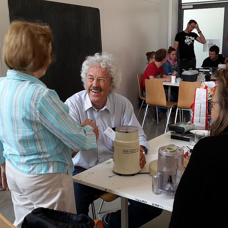 Repair Café im Verkehrszentrum.