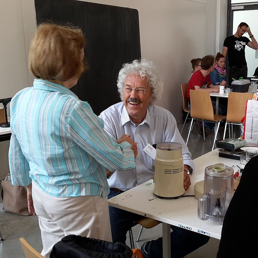 Repair Café im Verkehrszentrum.