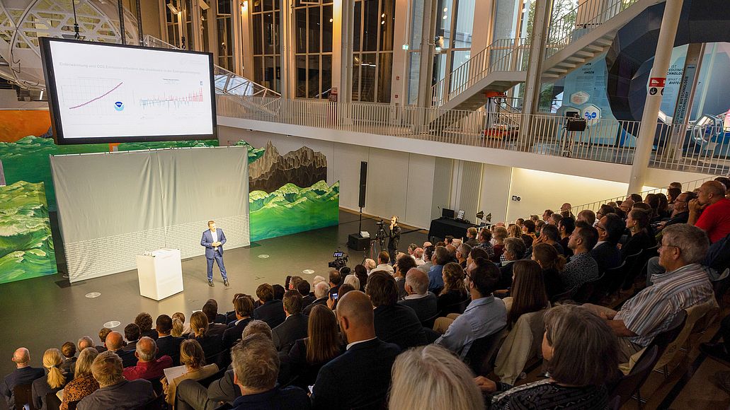 Verleihung Deutscher Zukunftspreis im Auditorium des Deutschen Museums.