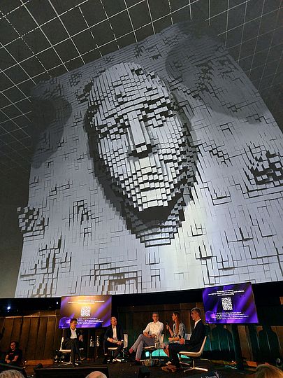 Panel auf der 1E9 im "Forum der Zukunft".