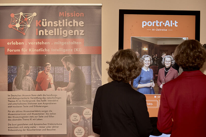 Digitale Fotobox Empfang 30 Jahre Deutsches Museum Bonn