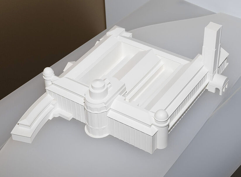 Architekturmodell des Museumgebäudes von 1925.