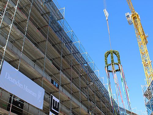 Deutsches Museum Nuernberg Richtfest vom 10.05.2019