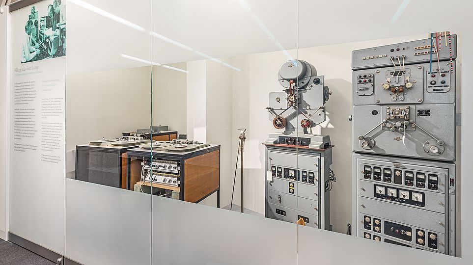 Siemens-Studio für elektronische Geräte.