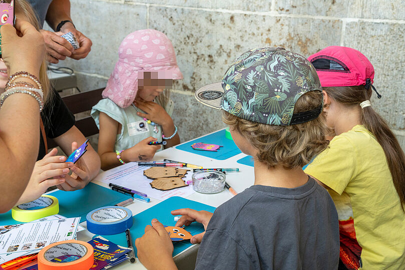 Bastelstunde am Festivval der Zukunft 2025