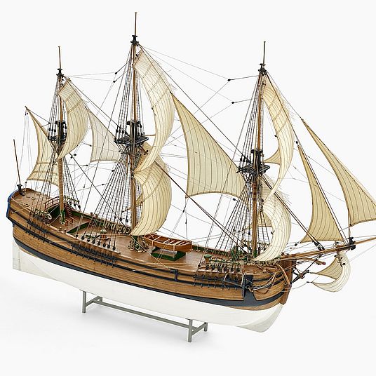 Holländische Fleute, Modell.