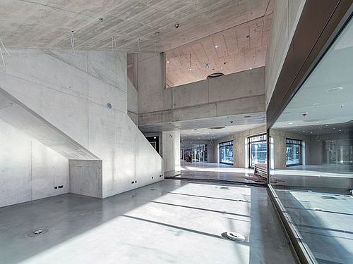 Deutsches Museum Nuernberg Foyer vom 17.01.2020