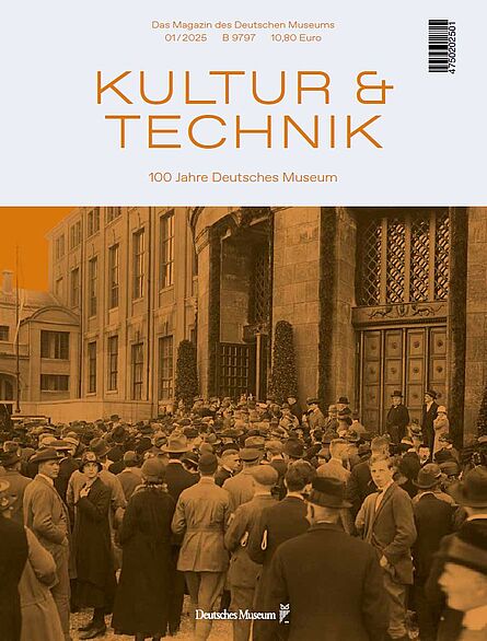 Das Cover der Kultur und Technik, Heft 1 2025