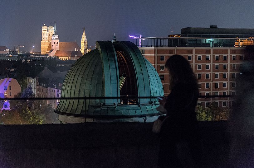 Blick auf die Sternwarte