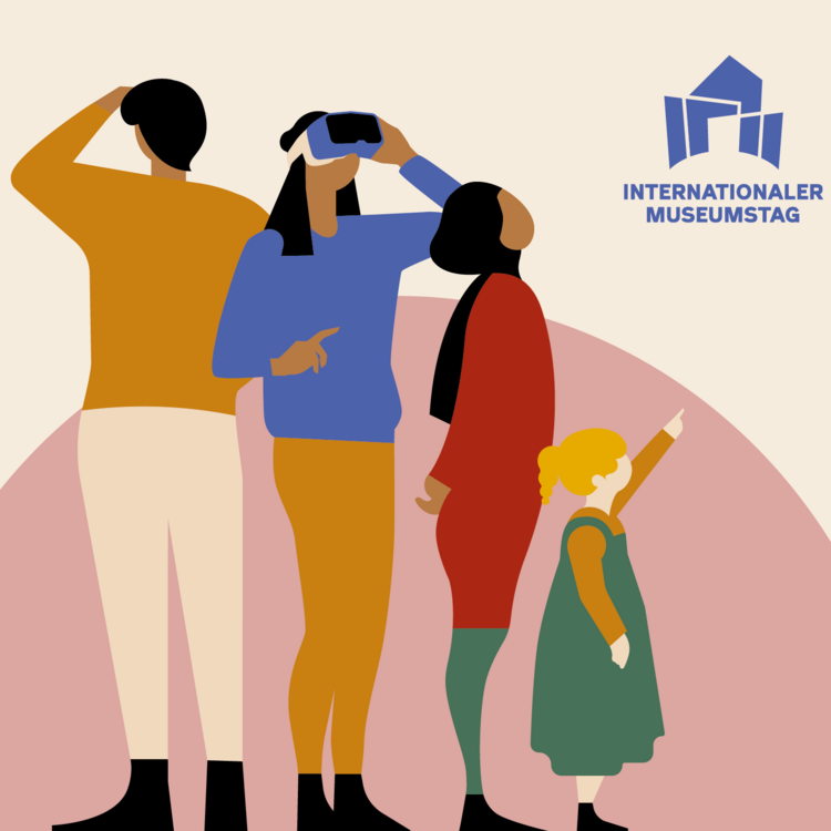Plakat Internationaler Museumstag – Museen mit Freude entdecken.