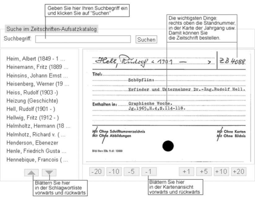 Erläuterungen zur Nutzung des Imagekatalogs