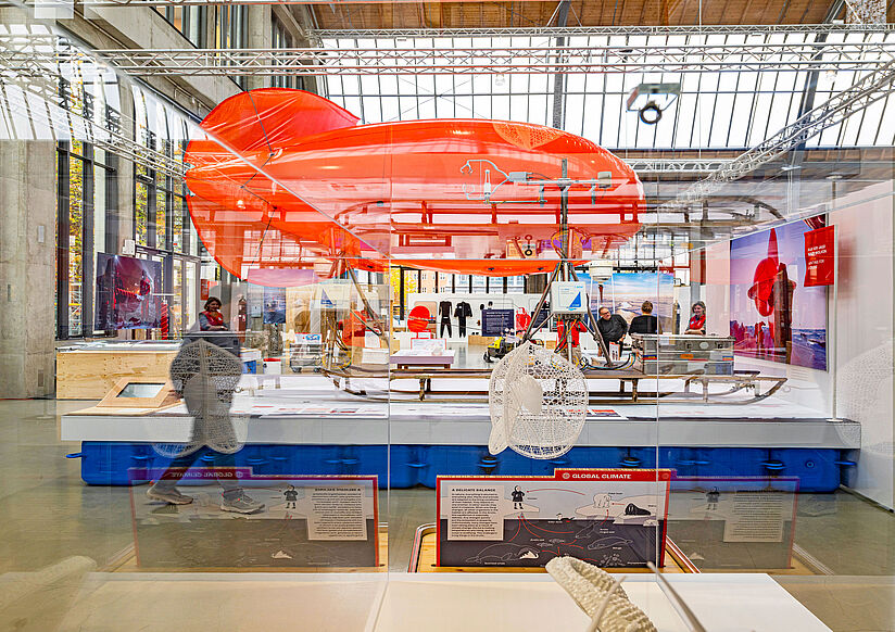 Ausstellungsbereich der Sonderausstellung 