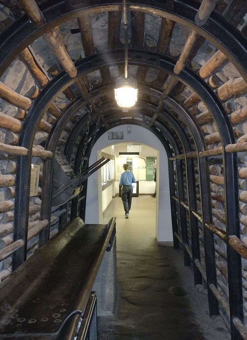 Ansicht der Ausstellung Bergwerk
