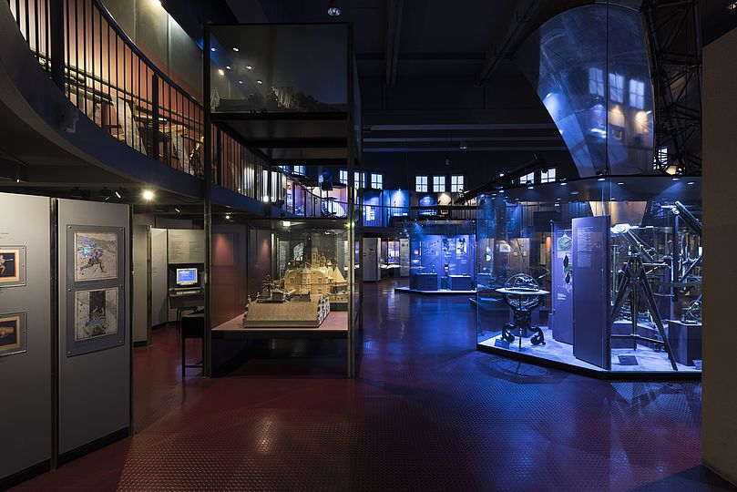 View inside the Astronomy exhibition.