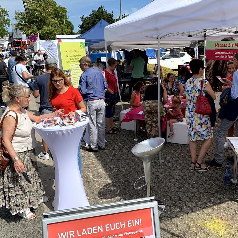 Stand Deutsches Museum Bonn und Förderverein Jubiläum Euskirchen