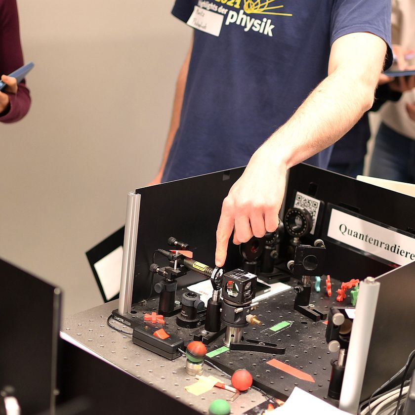 PhotonLap in Garching, Versuchsaufbau