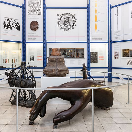 Historical Metallurgy View of the Historical Metallurgy exhibition area