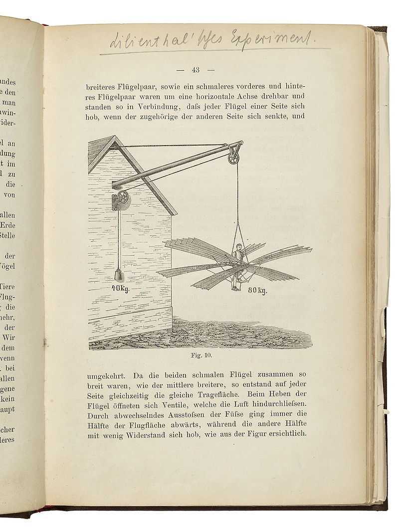 Flügelschlag-Experimentiergerät