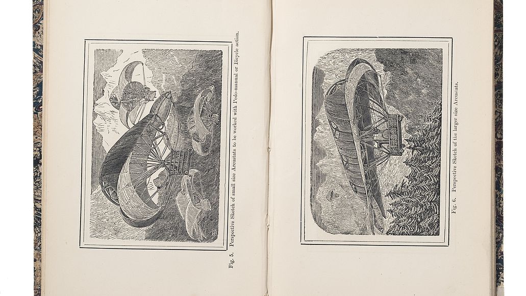 Arcustat-Luftschiffe unterschiedlicher Größe.