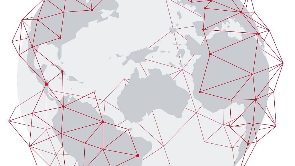 Strichkarte zum Global Summit Leibniz Gemeinschaft