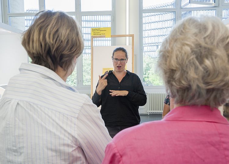 Führung in Gebärdensprache